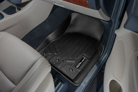 SMARTLINER Floor Mats and Cargo Liner Behind 3rd Row Compatible With 2013-16 Durango with 1st Row Dual Floor Hooks and 2nd Row Bench Seat (SA0127/B0071/C0071/E0113)