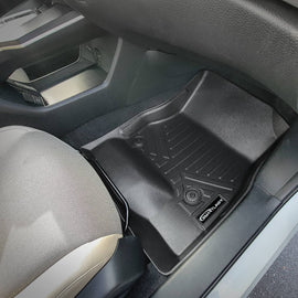 SMARTLINER Custom Fit All Weather Protection Black 2 Row Floor Liners Compatible With 2018-2021 Honda Clarity (SA0404/B0404)