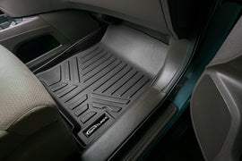 SMARTLINER Custom Fit Floor Mats 1st Row Liner Set Black Compatible With 2012-2016 Honda CR-V - All Models (SA0106)