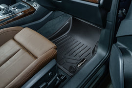 SMARTLINER Custom Fit All Weather Protection Black 2 Row Floor Liners & Cargo Liner behind the 2nd Row Seats Compatible With 2020-2024 Audi Q5 TFSI e Plug-In Hybrid (SA0312/B0312/D0669)