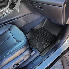Load image into Gallery viewer, SMARTLINER Custom Fit Black 3 Rows and Cargo Liner Behind the 3rd Row Set Compatible With 2021-2023 Jeep Grand Cherokee L (SA0674/B0568/C0568/E0569)