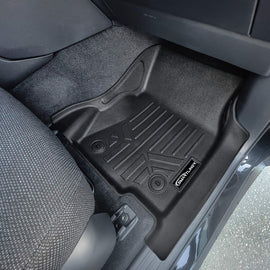 SMARTLINER Custom Fit All Weather Protection Black 3 Row Floor Liners & Cargo Liner behind the 3rd Row Seats Compatible With 2024-2025 Lexus GX (SA0750/B0750/C0750/E0750)