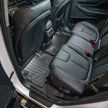 Load image into Gallery viewer, SMARTLINER Custom Fit All Weather Black 2nd Row Floor Mat Liners Compatible With 2021-2023 Hyundai Santa Fe (SB0550)