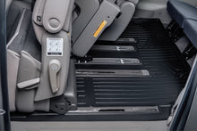 Load image into Gallery viewer, SMARTLINER Custom Fit Floor Mats 2nd and 3rd Row Liner Black Compatible With 2015-2021 Kia Sedona 8 Passenger Model Only (SB0203)