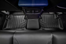 SMARTLINER Custom Fit All Weather Black 2nd Row Floor Mat Liners Compatible With 2020-2023 Mazda CX-30 (SB0503)