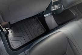 SMARTLINER Custom Fit All Weather 2nd Row Black Floor Mat Liners Compatible With 2019-2022 Subaru Forester (SB0452)