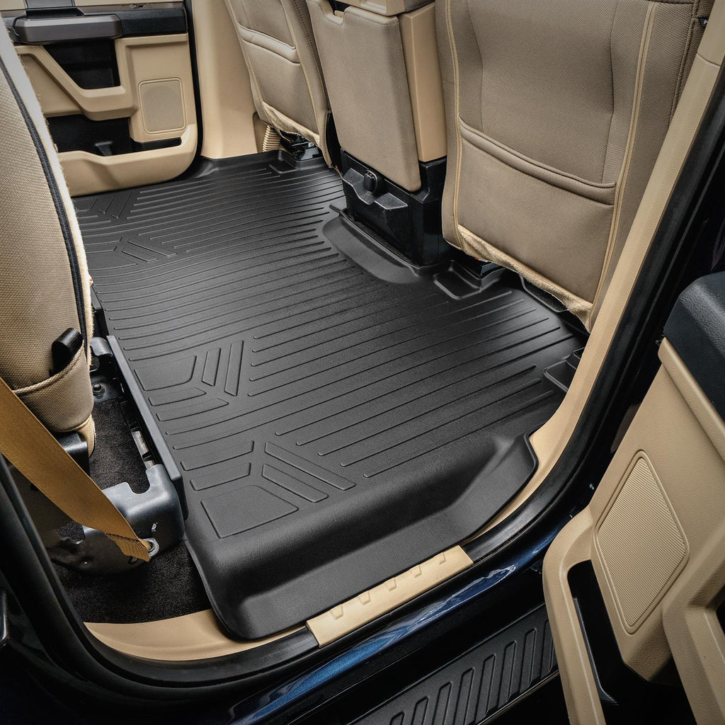 SMARTLINER 2 Row & Truck Bed Liner Compatible With 2015-2025 Ford F-150 Super Crew Cab (SA0167/B0188/J0167)