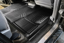 Load image into Gallery viewer, SMARTLINER Custom Fit Floor Mats 2nd Row Liner Black Compatible With 2009-2014 Ford F-150 SuperCrew Cab (SB0028)