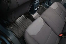SMARTLINER Custom Fit All Weather Black 2nd Row Floor Mat Liners Compatible With 2022-2024 Ford Maverick (SB0578)