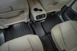 SMARTLINER Custom Fit Floor Mats 2nd Row Liner Black Compatible With 2020-2023 Mercedes-Benz GLE-Class (SB0471)