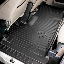 Load image into Gallery viewer, SMARTLINER Custom Fit Floor Mats 2nd Row Liner Black Compatible With 2015-2025 Ford F-150 SuperCab with 1st Row Bench Seat (SB0199)