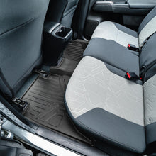 Load image into Gallery viewer, SMARTLINER Custom Fit Floor Mats 2nd Row Liner Black Compatible With 2016-2021 Toyota Tacoma Double Cab (SB0207)