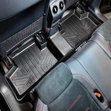 Load image into Gallery viewer, SMARTLINER All Weather Custom Fit Floor Mats 2nd Row Liner Black Compatible With 2020-2021 Mercedes-Benz GLB Class 5 Passenger Models (SB0499)