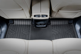 SMARTLINER Custom Fit All Weather Protection Black 2nd Row Liner Compatible With 2016-2020 Buick Envision (SB0225)