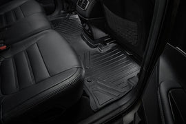 SMARTLINER Custom Fit Floor Mats 2nd Row Liner Black Compatible With 2016-2020 Kia Sorento - All Models (SB0191)