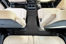 Load image into Gallery viewer, SMARTLINER All Weather Custom Fit Black 2nd &amp; 3rd Row Floor Mat Liner Set Compatible With 2021-2023 Jeep Grand Cherokee L with 2nd Bucket Seats Without Center Console (SB0570)