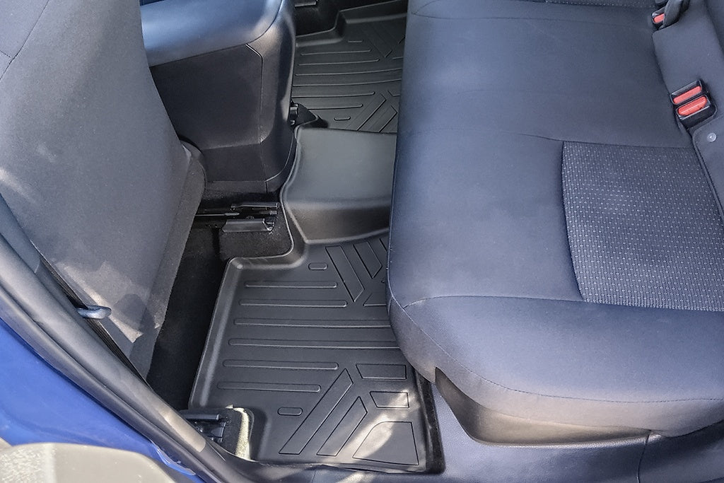 SMARTLINER Custom Fit Floor Mats 2 Rows and Cargo Liner Set Black Compatible With 2018-2021 Toyota C-HR (SA0314/B0314/D0314)