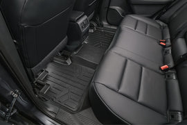 SMARTLINER Custom Fit All Weather Black 2nd Row Floor Mat Liners Compatible With 2021-2023 Nissan Rogue (SB0540)