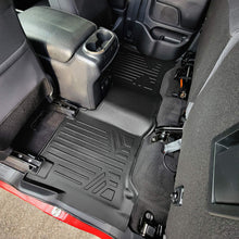 Load image into Gallery viewer, SMARTLINER All Weather Custom Fit 2nd Row Floor Mat Liner Set Compatible With 2017-2022 Nissan Titan/ Titan XD (SB0639)