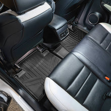Load image into Gallery viewer, SMARTLINER Custom Fit Floor Mats 2nd Row Liner Black Compatible With 2015-2021 Lexus NX200t / NX300 / NX300h (SB0168)