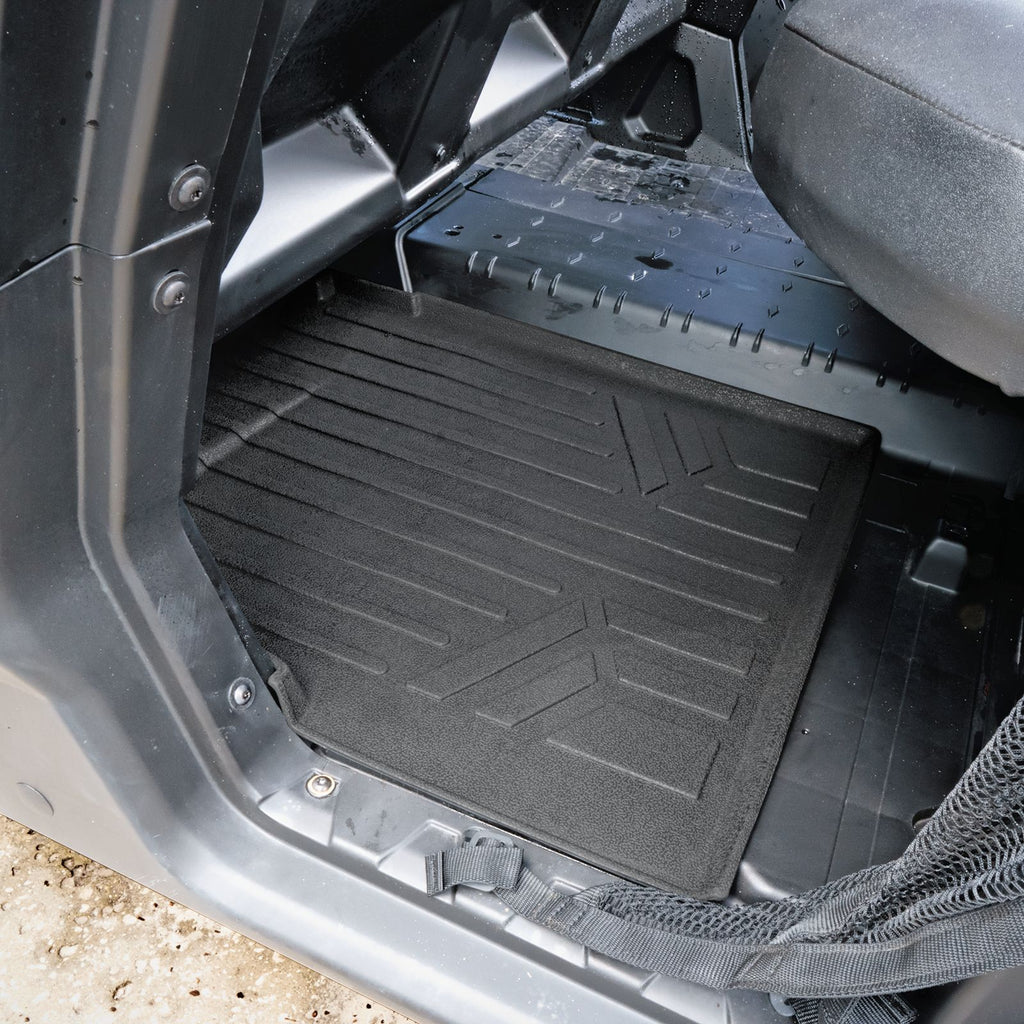 SMARTLINER Custom Fit All Weather Protection Black 2nd Row UTV Liner Compatible With 2016-2025 Can-Am Defender (UB0132)