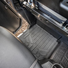 Load image into Gallery viewer, SMARTLINER All Weather Custom Fit Floor Mats 2nd Row Liner Black Compatible With 2018-2021 Polaris Ranger Crew XP 1000 (UB0101)