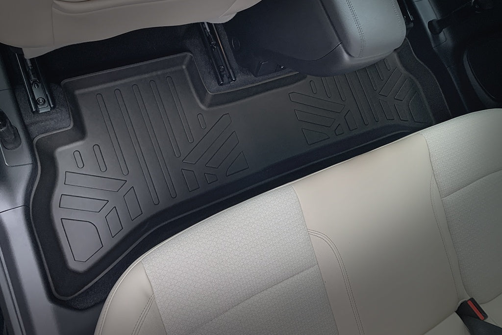 SMARTLINER Floor Mats 2nd Row Liner Black Compatible With 2020-2025 Buick Encore GX (SB0511)