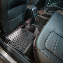 Load image into Gallery viewer, SMARTLINER All Weather Custom Fit Black 2nd Row Floor Mat Liner Set Compatible With 2012-2022 Volkswagen Passat (SB0659)