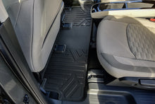 Load image into Gallery viewer, SMARTLINER Custom Fit Floor Mats 2nd Row Liner Black Compatible With 2022-2023 Nissan Pathfinder/Infiniti QX60 (SB0567)