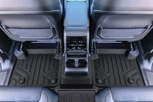 Load image into Gallery viewer, SMARTLINER All Weather Custom Fit Black 2nd Row Floor Mat Liner Set Compatible With 2021-2023 Jeep Grand Cherokee L with 2nd Row Bucket Seats With Center Console (SB0569)