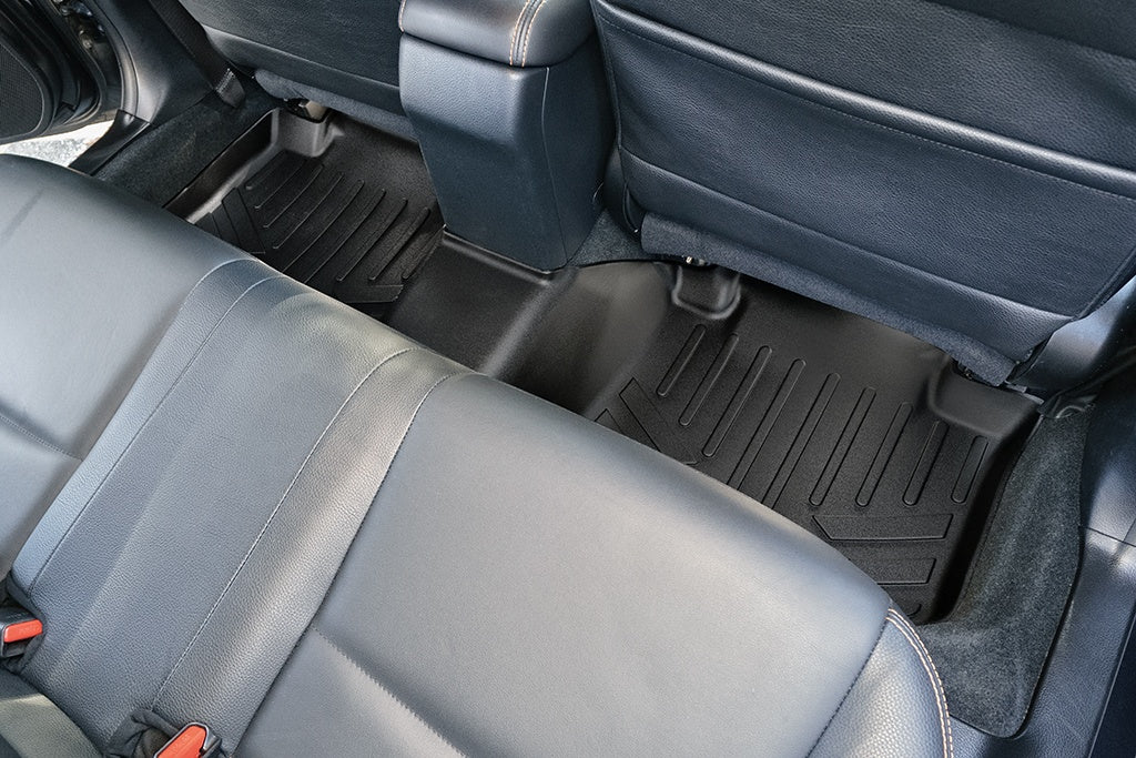 SMARTLINER Custom Fit Floor Mats 2 Rows and Cargo Liner Set Black Compatible With 2013-2017 Subaru Crosstrek / XV Crosstrek (SA0265/B0265/D0265)