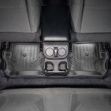 Load image into Gallery viewer, SMARTLINER Custom Floor Mats 2 Rows and Cargo Liner Set Black Compatible With 2018-2021 Jeep Wrangler 2-Door (SA0316/B0384/D0384)