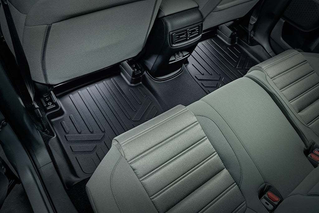 SMARTLINER Custom Fit Floor Mats 2 Row Liner Set Black Compatible With 2017-2022 Honda CR-V (SA0250/B0250)