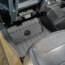 Load image into Gallery viewer, SMARTLINER All Weather Protection Custom Fit Black 2 Row Rugged Rubber Floor Liner Set Compatible With 2019-2023 Polaris RZR XP 4 1000 (UA0120/UB0120)