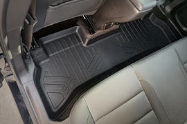 SMARTLINER All Weather Custom Fit Floor Mats 2nd Row Liner Black Compatible With 2021-2025 Chevrolet Trailblazer (SB0520)