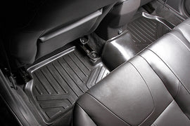 SMARTLINER Custom Fit All Weather Protection Black 2nd Row Liner Compatible With 2012-2018 Ford Focus (SB0122)