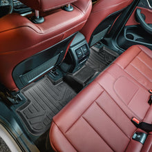 Load image into Gallery viewer, SMARTLINER All Weather Custom Fit Floor Mats 2nd Row Liner Black Compatible With 2018-2022 BMW X3 / 2019-2022 BMW X4 (SB0484)