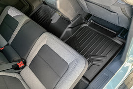 SMARTLINER All Weather Custom Fit 2 Row Floor Mat Liner Set Compatible With 2021-2024 Ford Bronco (SB0566)