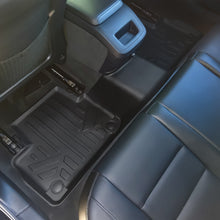 Load image into Gallery viewer, SMARTLINER All Weather Protection Custom Fit Black 2nd Row Floor Mat Liner Set Compatible With 2019-2023 Volvo S60 (SB0661-R)