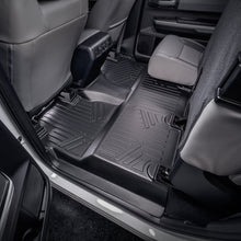 Load image into Gallery viewer, SMARTLINER Custom Fit Floor Mats 2nd Row Liner Black Compatible With 2014-2021 Toyota Tundra CrewMax with Coverage Under the 2nd Row Seat (SB0155)