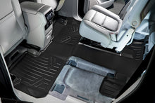 Load image into Gallery viewer, SMARTLINER Custom Fit Floor Mats 2nd and 3rd Row Liner Black Compatible With 2020-2025 Cadillac XT6 with 2nd Row Bucket Seats (SB0230-R)