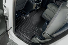 Load image into Gallery viewer, SMARTLINER Custom Floor Mats Liner Set Black Compatible With 19-20 Ram 1500 Quad Cab Vinyl Floor with 1st Row Bench Seat (SA0427/B0370)