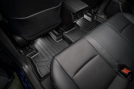 SMARTLINER Custom Fit All Weather 2nd Row Black Floor Mat Liner Set Compatible With 2021-2023 Toyota Venza (SB0537)