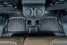 Load image into Gallery viewer, SMARTLINER Custom Fit Floor Mats 2 Row Liner Set Black Compatible With 2023-2023 Jeep Gladiator with Non Lockable Rear Underseat Storage (SA0316/B0479)