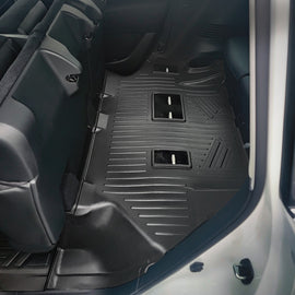 SMARTLINER Custom Fit All Weather Protection Black 3rd Row Full Coverage Liner Compatible With 2019-2024 Infiniti QX80 (SC0504)