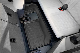 SMARTLINER Floor Mats 3rd Row Liner Black Compatible With 2018-2021 Volkswagen Tiguan with 3rd Row Seat - 7 Passenger Model Only (SC0431)