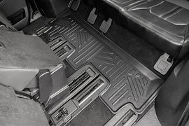 SMARTLINER Floor Mats 3rd Row Liner Black Compatible With 2018-2022 Expedition / Navigator with 2nd Row Bench Seat (SC0351)