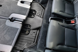SMARTLINER Custom Fit Floor Mats 3rd Row Liner Black Compatible With 2016-2023 Volvo XC90 (SC0223)