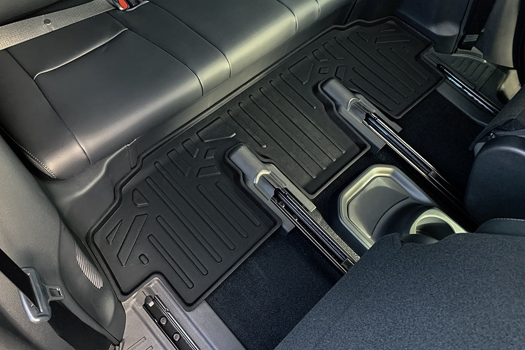 SMARTLINER 3 Row Floor Mats & Cargo Liner Behind 3rd Row Compatible With 2020-2022 Toyota Highlander (SA0500/B0522/C0500/E0515)
