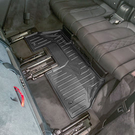 SMARTLINER All Weather Custom Fit Floor Mats 3rd Row Liner Black Compatible With 2019-2025 BMW X7 (SC0489)